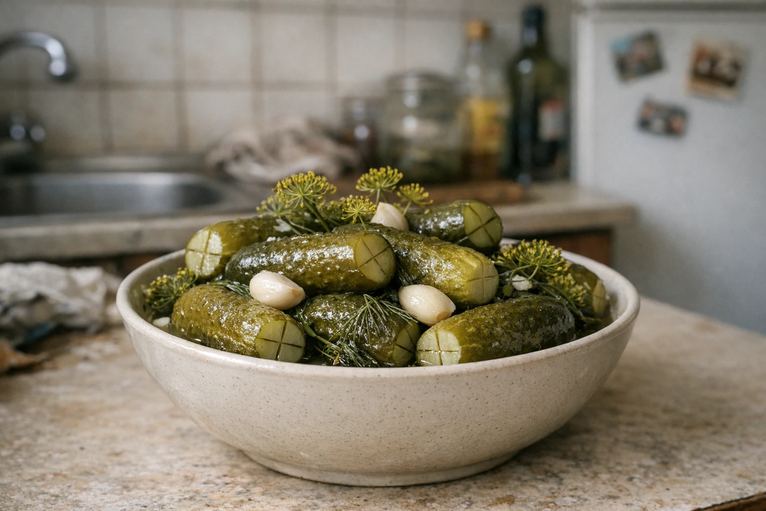 Castraveți fermentați (covăsiți)