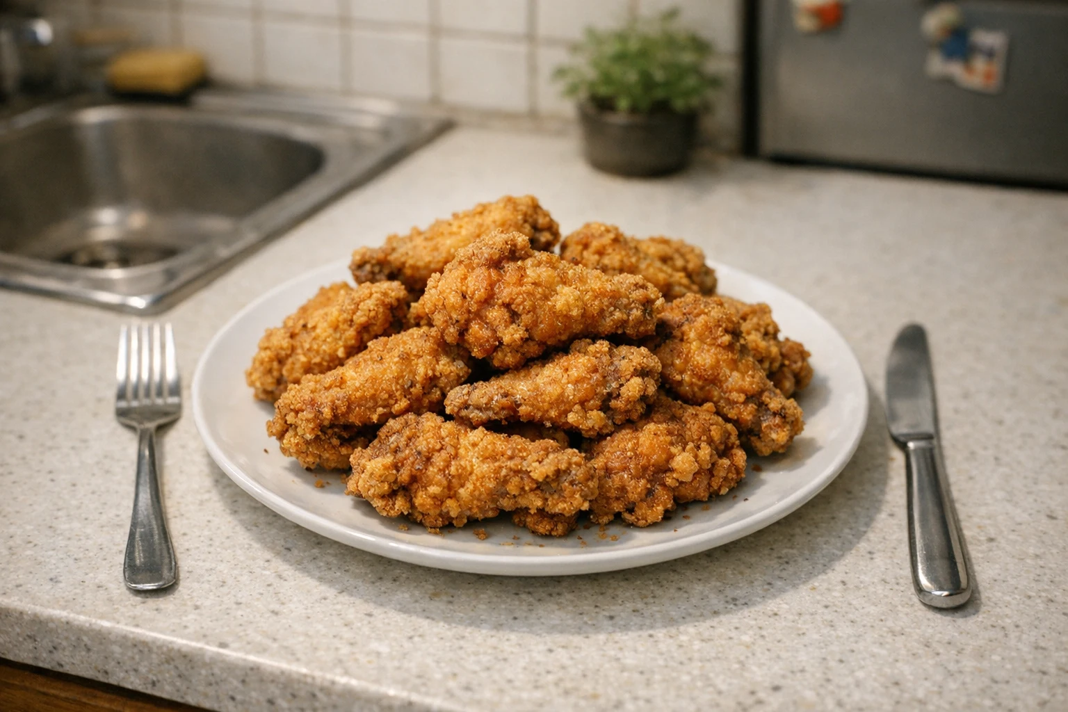 Aripioare de pui în stil KFC