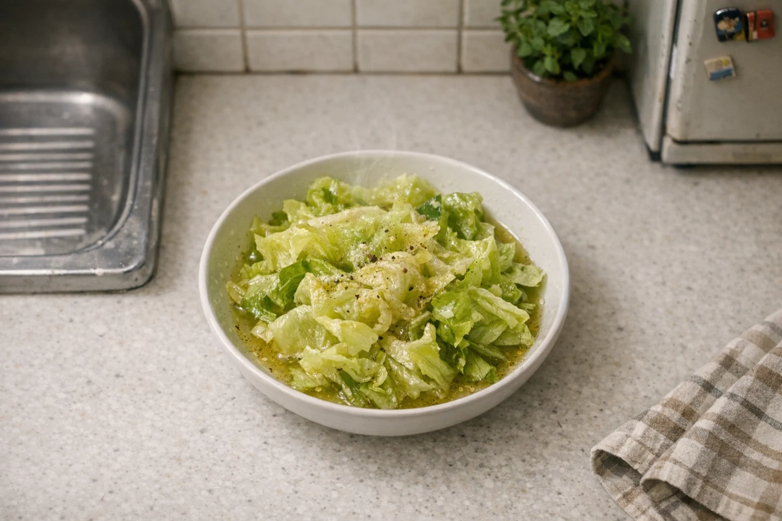 Dressing pentru salată verde