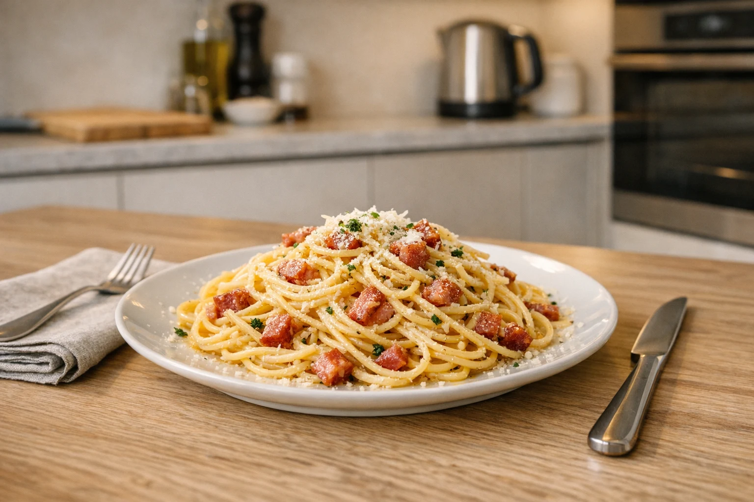 Spaghete Carbonara