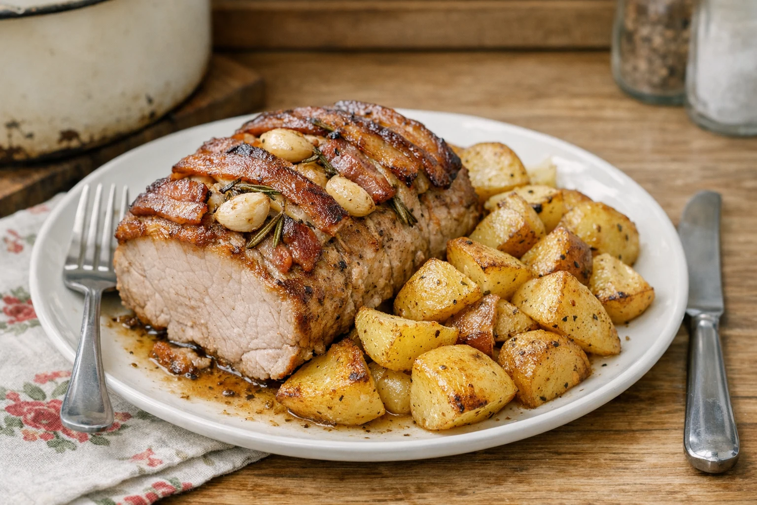 Cotlet de porc la cuptor
