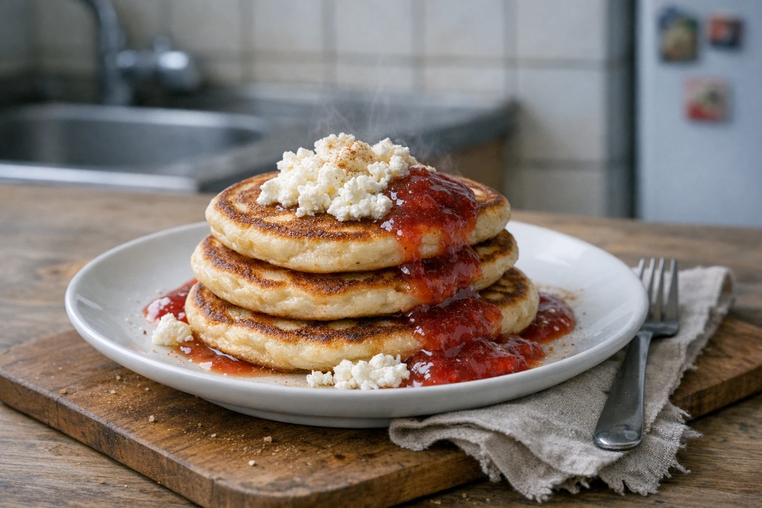 Pancakes pufoase