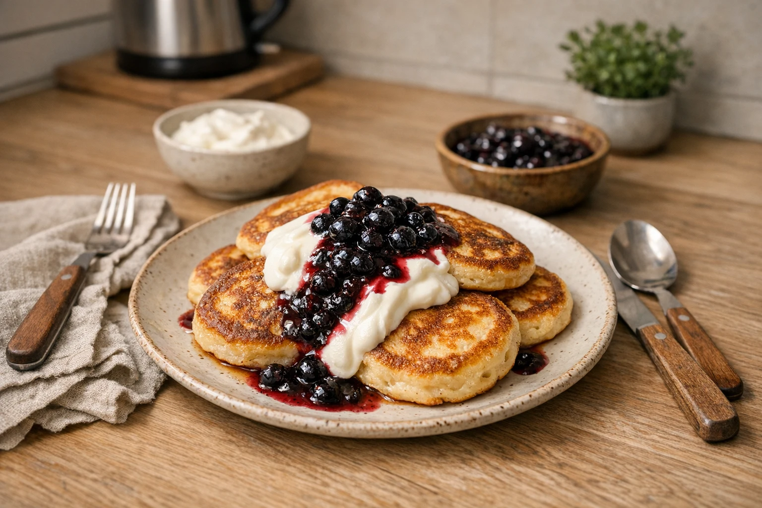 Cele mai bune pancakes pufoase ca la bunica