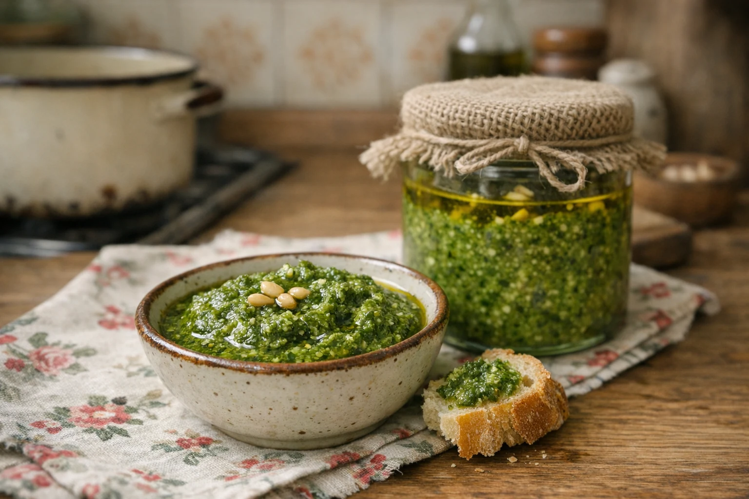Pesto de busuioc