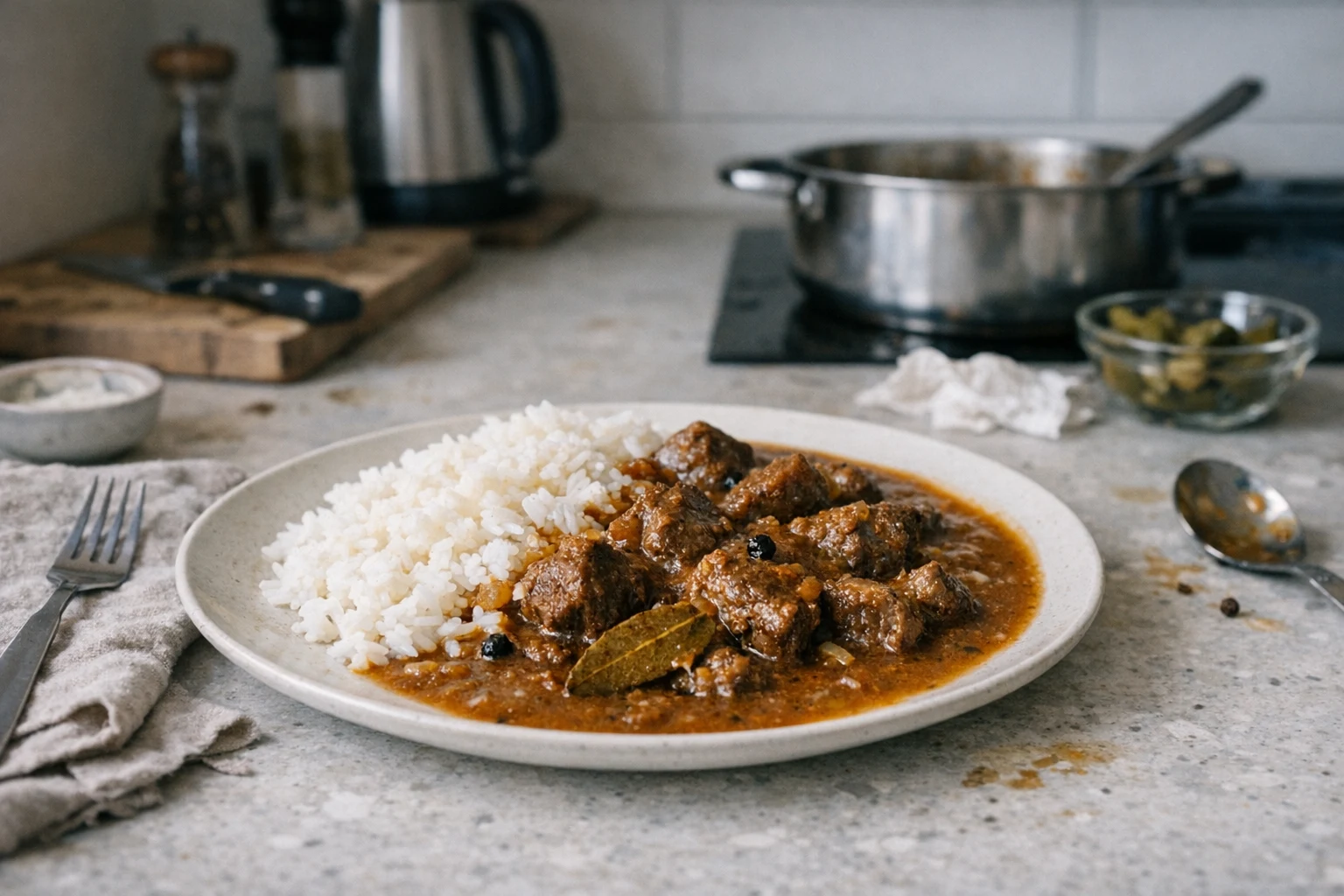 Carne de vită în sos