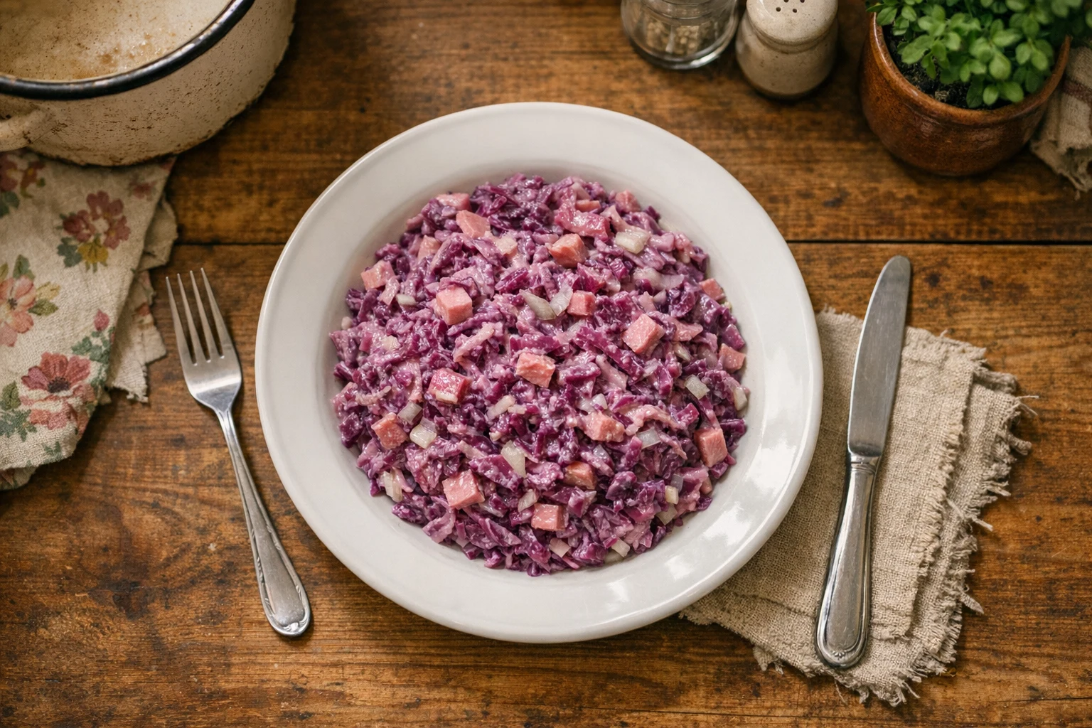 Salată de varză roșie
