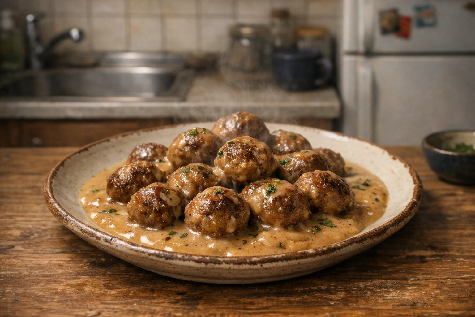 Chifteluțe suedeze (Köttbullar)