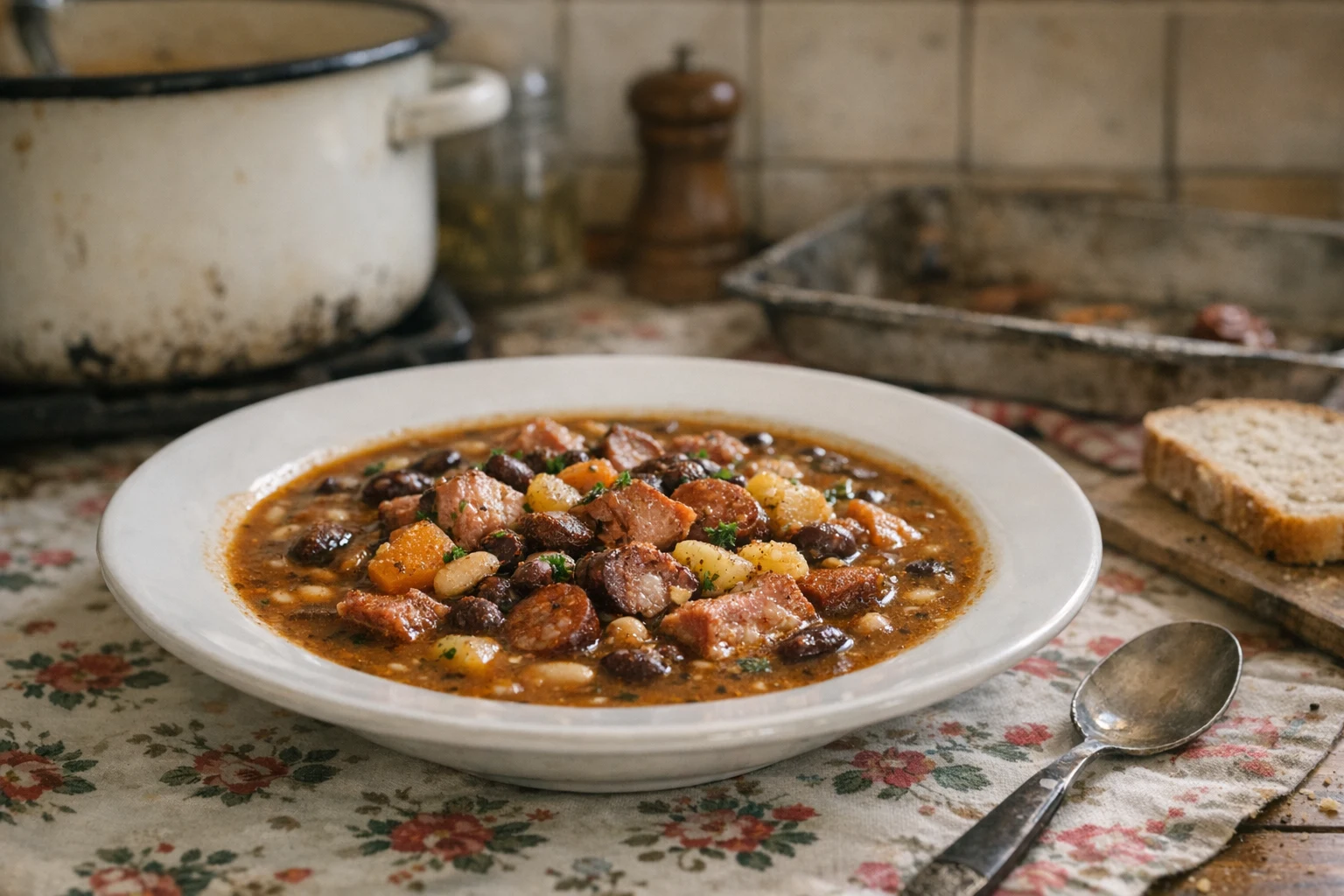 Ciorbă de fasole de casă