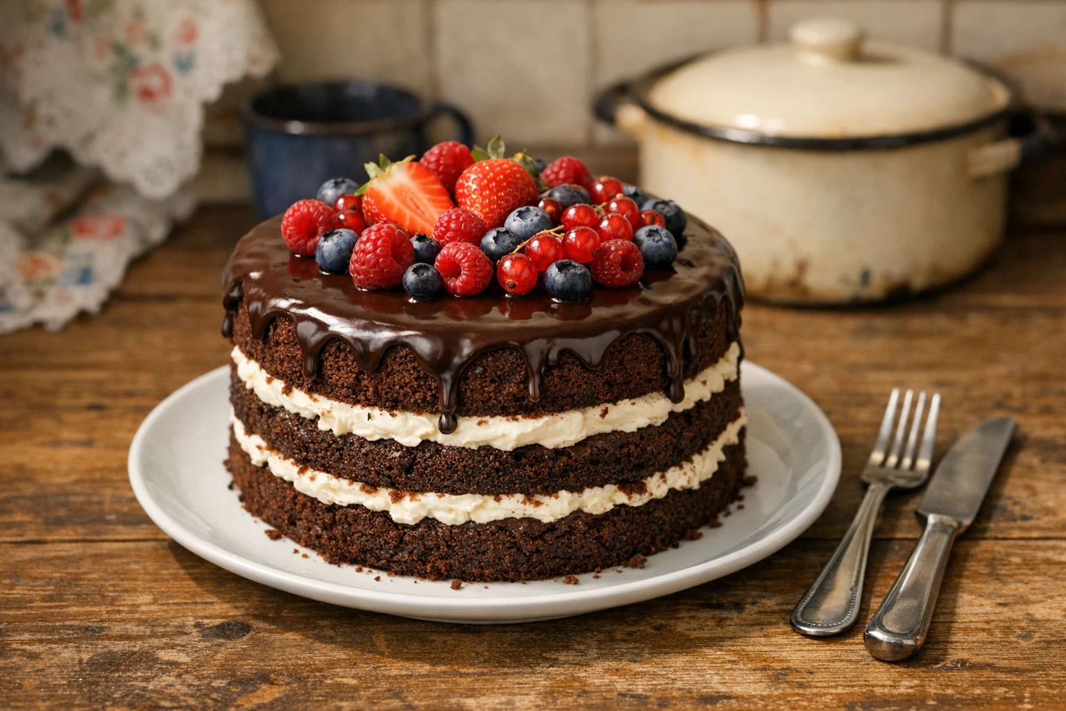 Tort de ciocolată cu mascarpone