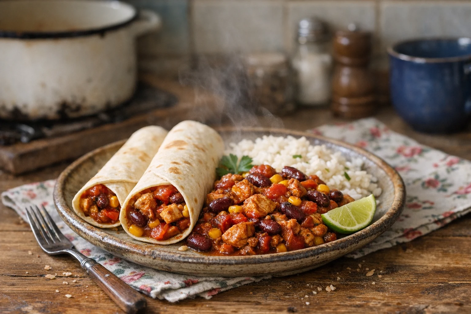 Tortilla cu pui