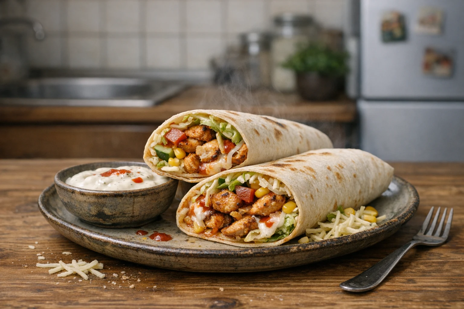 Tortilla cu pui