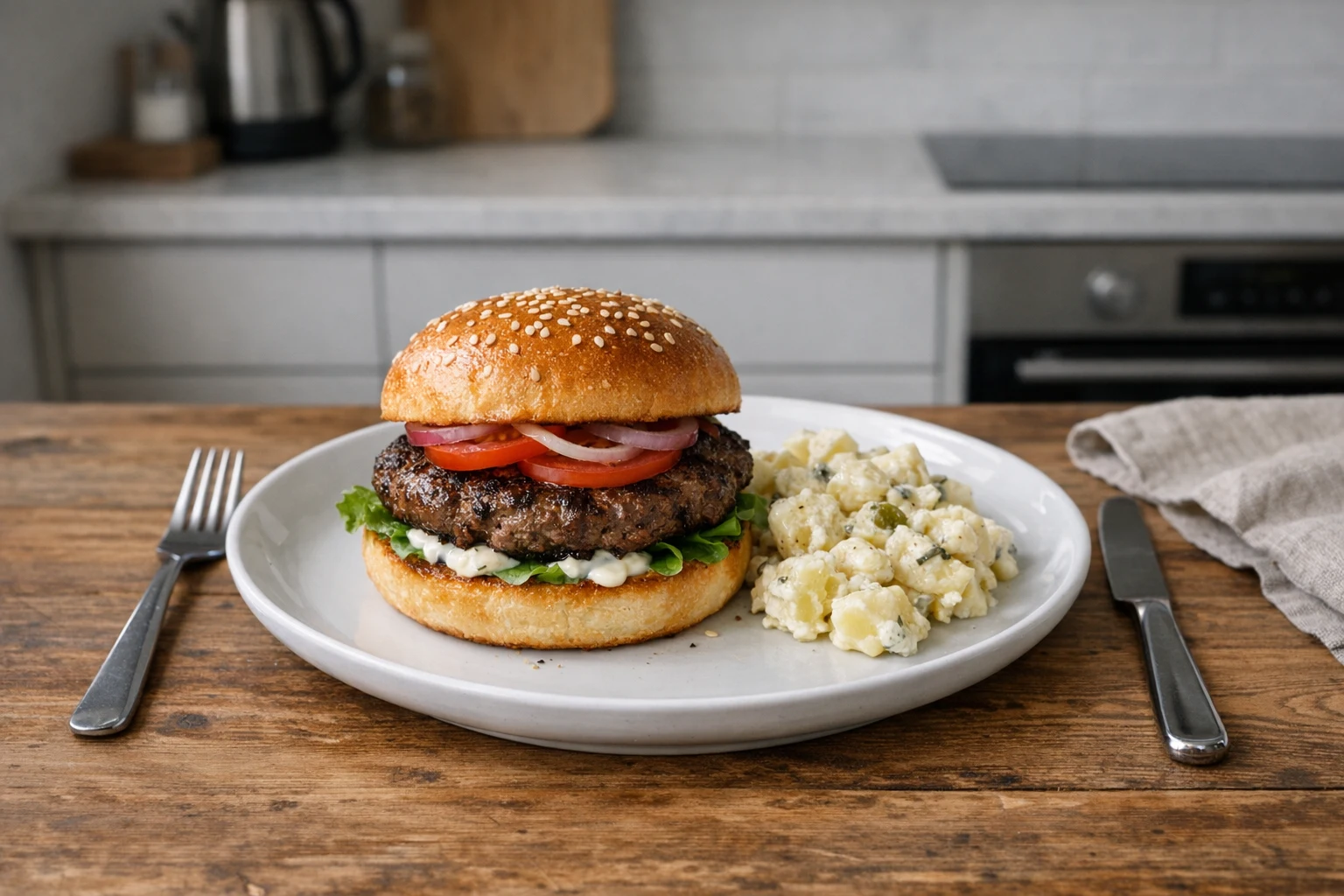 Burger de casă