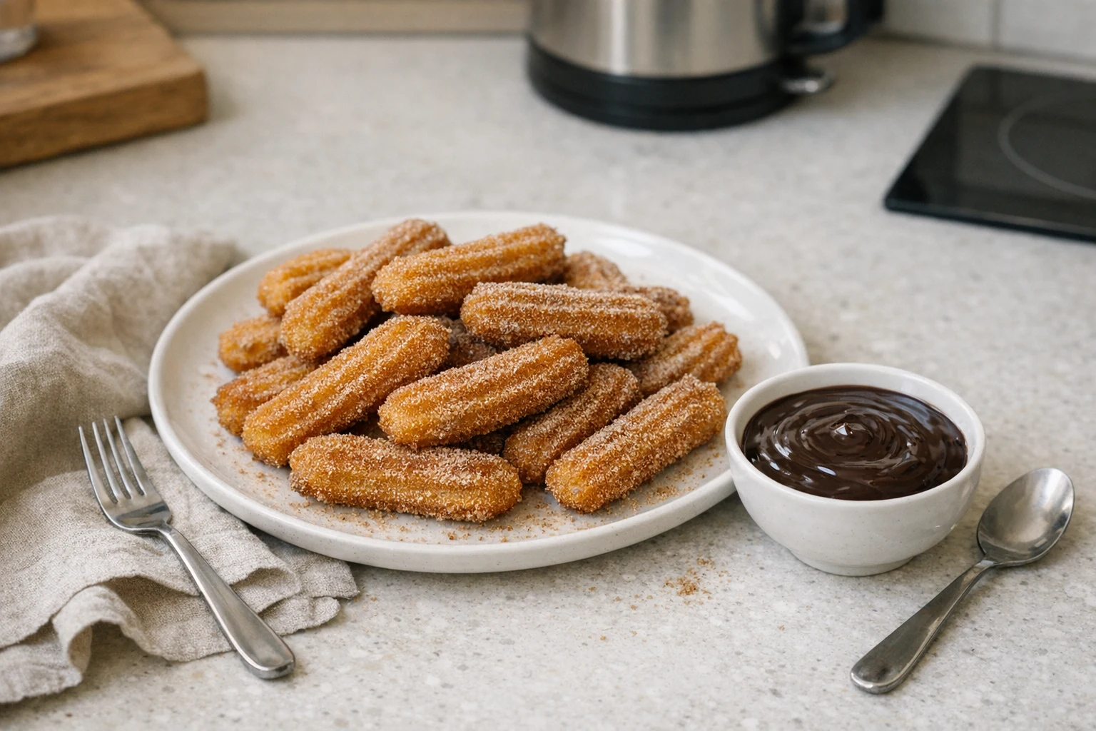 Churros (gogoși spaniole)